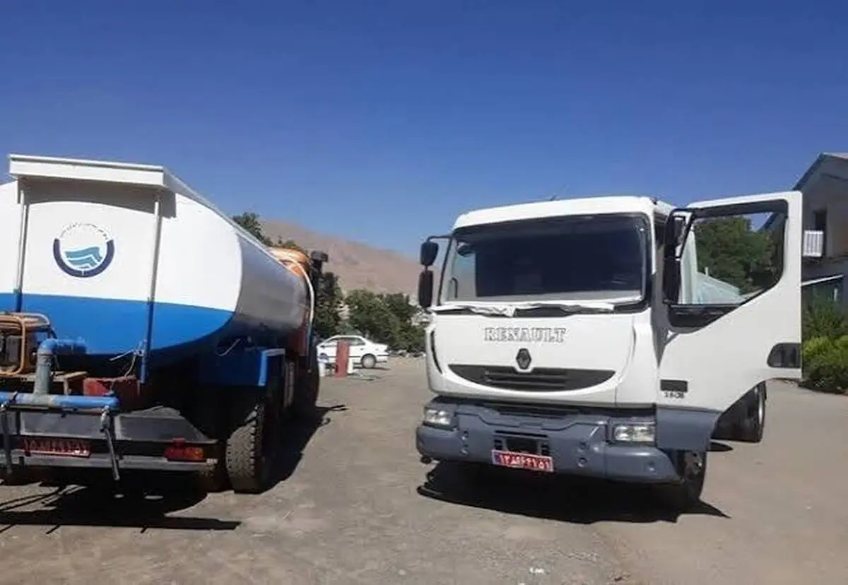 استقرار بیش از ۳۰۰ تانکر آبرسانی در کشور