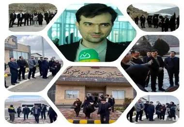 بازدید اعضای کارگروه تعیین سهمیه کالای همراه مسافر از منطقه آزاد ماکو
