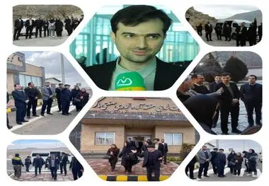 بازدید اعضای کارگروه تعیین سهمیه کالای همراه مسافر از منطقه آزاد ماکو

