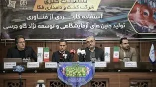 در نشست خبری شرکت کشت و دامداری فکا عنوان شد:
استفاده کاربردی از فناوری تولید جنین های آزمایشگاهی  وتوسعه نژاد گاو جرسی