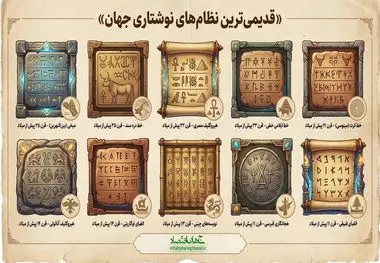 قدیمی ترین نظام های نوشتاری جهان