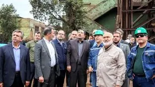 سید محمد اتابک، وزیر صنعت، معدن و تجارت پس از بازدید از بخش‌های تولیدی آسیب دیده شرکت فولاد خوزستان: 