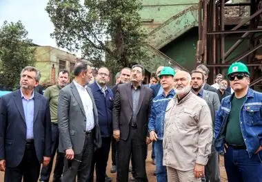 سید محمد اتابک، وزیر صنعت، معدن و تجارت پس از بازدید از بخش‌های تولیدی آسیب دیده شرکت فولاد خوزستان: 