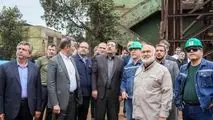 سید محمد اتابک، وزیر صنعت، معدن و تجارت پس از بازدید از بخش‌های تولیدی آسیب دیده شرکت فولاد خوزستان: 