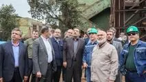 سید محمد اتابک، وزیر صنعت، معدن و تجارت پس از بازدید از بخش‌های تولیدی آسیب دیده شرکت فولاد خوزستان: 