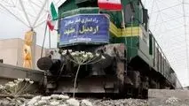 پروژه ۵۰ همتی بعد از دو دهه به سرانجام رسید/ استقبال از ریل تازه‌وارد