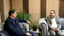 دیدار معاون محیط زیست انسانی اداره کل حفاظت محیط زیست خوزستان با قائم مقام مدیرعامل فولاد خوزستان
