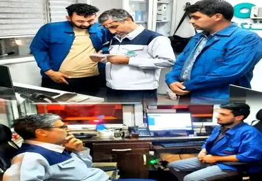 بازدید شبانه علی رسولیان از خطوط تولید و واحد حمل‌ونقل