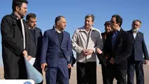 بازدید مدیرعامل بانک تجارت به‌عنوان نماینده وزیر اقتصاد از پروژه‌های زیربنایی اصفهان
