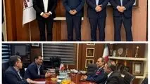 دیدار مدیر شعب بانک مسکن استان با مدیرعامل شرکت فولاد اکسین خوزستان / گامی در جهت توسعه همکاری‌های مالی و سرمایه‌گذاری