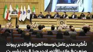 تأکید مدیرعامل توسعه آهن و فولاد بر پیوند صنعت فولاد با اقتصاد دیجیتال در نشست وزیر ارتباطات