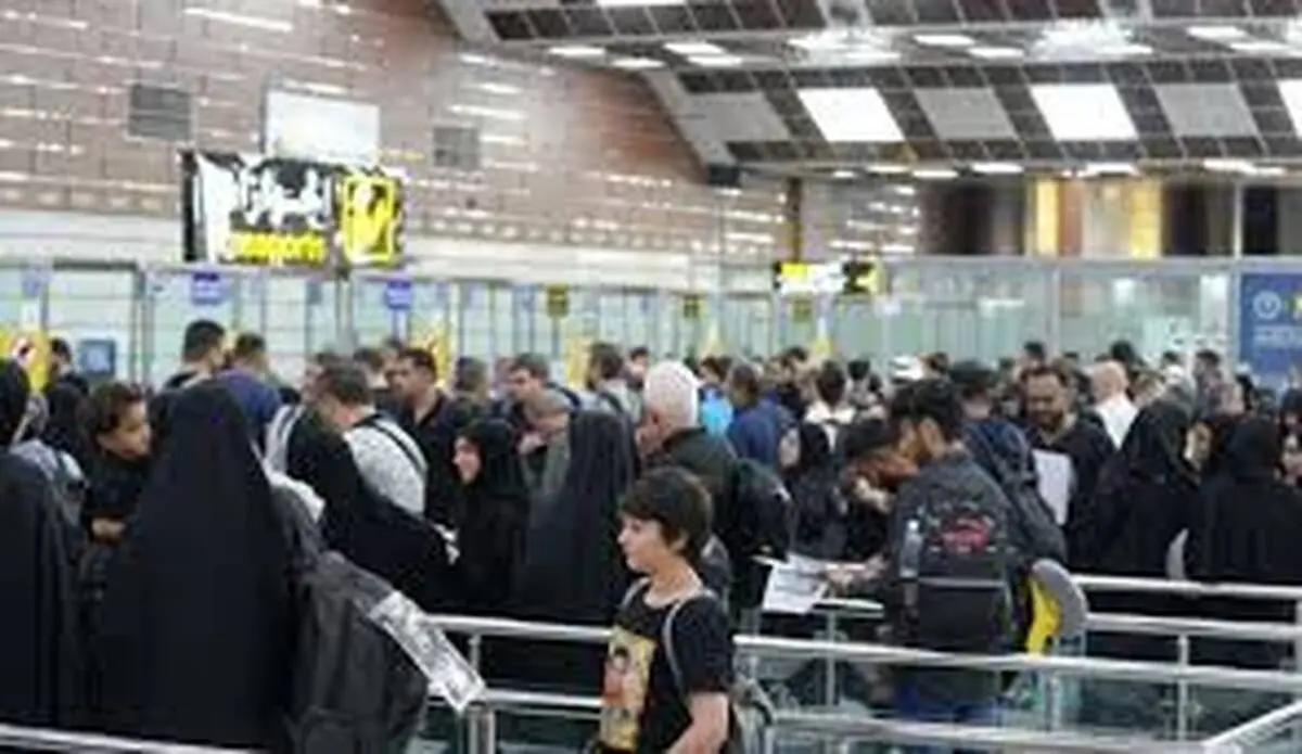سرگردانی ۱۰ ساعته مسافران پرواز نجف - تهران هواپیمایی وارش