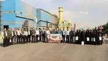 به منظور پیوند فرهنگ ایثار و شهادت با مسیر تولید و پیشرفت صورت گرفت؛ بازدید یکروزه فرزندان شاهد نی‌ریز از شرکت فولاد غدیر نی‌ریز