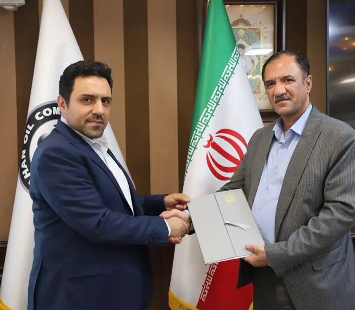 امضاء تفاهم نامه همکاری بین شرکت نفت سپاهان و پالایشگاه آبادان

