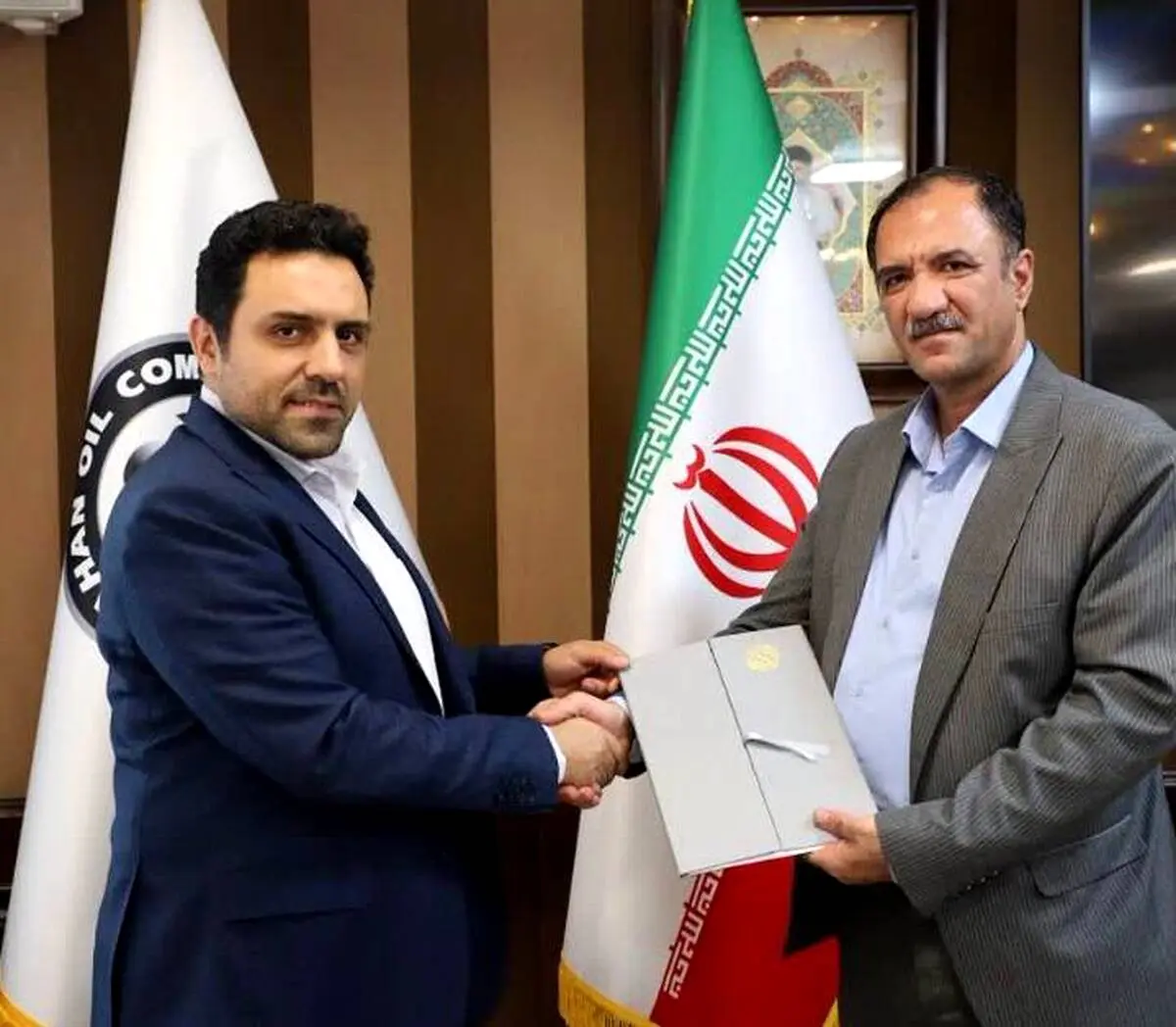امضاء تفاهم نامه همکاری بین شرکت نفت سپاهان و پالایشگاه آبادان

