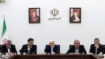 معاون اول رئیس‌جمهور در نشست با اعضای کمیسیون کشاورزی مجلس شورای اسلامی:
مجلس و دولت باید احساس مسئولیت مشترک داشته باشند/ نمایندگان مجلس به واقعیت‌های کشور توجه کنند/ اگر تشکیلات دولت محدود نشود کل بودجه صرف پرداخت حقوق می‌شود/ الگوی کشت و آبیاری اصلاح 