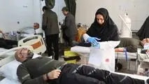 اهدای خون کارکنان شرکت فولاد غدیر نی‌ریز در راستای ایفای مسئولیت اجتماعی