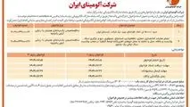 چاپ و انتشار نوبت دوم آگهی فراخوان شرکت آلومینای ایران در روزنامه های