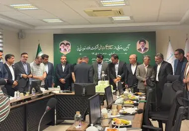 رونمایی فولاد غدیر نی ریز از سامانه ی « آقای پولاد» 
