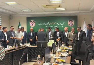 رونمایی فولاد غدیر نی ریز از سامانه ی « آقای پولاد» 
