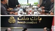 دیدار و گفت‌وگوی مدیرعامل بانک ملت و مدیران عامل دو خودروساز بزرگ کشور با محوریت رونق تولید و اشتغال