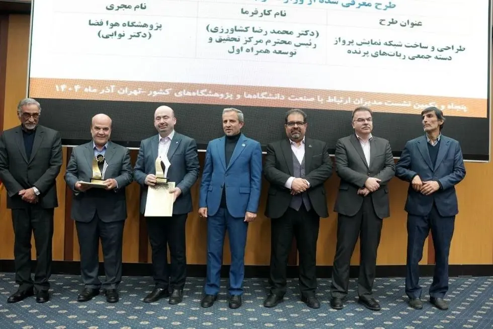 امروز در نشست مدیران ارتباط با صنعت دانشگاه‌ها و پژوهشگاه‌های کشور انجام شد؛
اهدای ۲ لوح تقدیر به ایمیدرو بابت فعالیت‌های پژوهشی