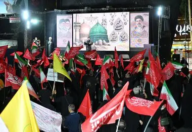 برپایی تجمعات شبانه مردمی در ۱۳ نقطه اصلی منطقه یک با محوریت ایام شهادت پایان ماه صفر


