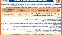 چاپ و انتشار نوبت اول آگهی تجدید مناقصه شرکت آلومینای ایران با موضوع:
تخریب و اجرای مجدد یک لایه بتن حفاظتی کف سالن های احیاء مجموعه شمش