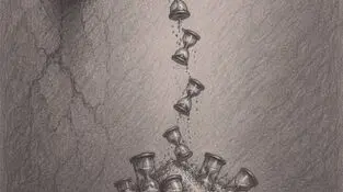 کاریکاتور ـ هدر رفت آب