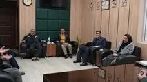 نشست رییس هیات مدیره بیمه دی و مدیران بنیاد شهید قزوین
