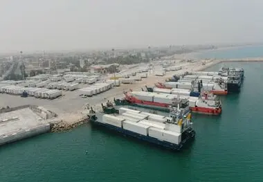 افزایش صادرات کانتینر یخچالی از بنادر غرب هرمزگان