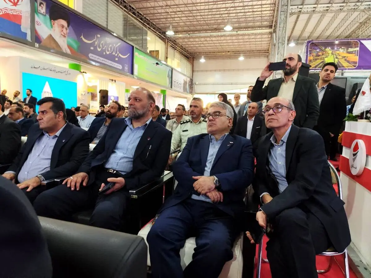  افتتاح نمایشگاه معدن غرب کشور با حضور مدیرعامل صبانور