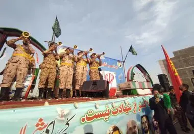 کوی راه حق میزبان شهید گمنام شد

