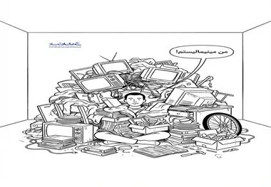 کاریکاتور ـ توهم سادگی