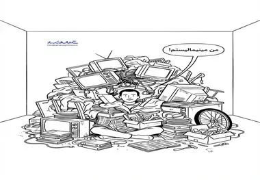 کاریکاتور ـ توهم سادگی