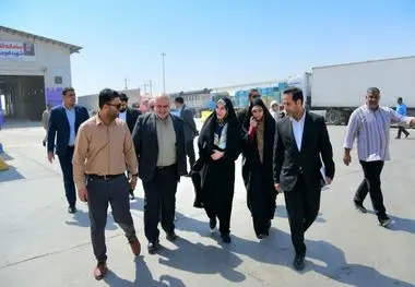 حضور مشاور رئیس‌جمهور در مرز شلمچه و بررسی ظرفیت‌های اقتصادی منطقه