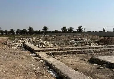 کلنگ‌زنی “مدرسه روستای شکاره” با حمایت فولاد اکسین خوزستان و حضور استاندار در هفته دولت