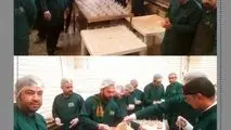 طعم شیرین خدمت در چایخانه رضوی به خادم‌یاران مجتمع صنعتی چادرملو رسید