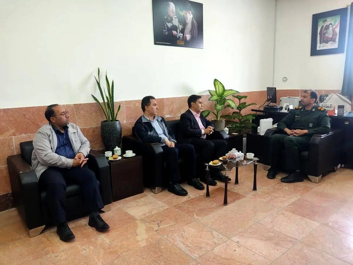 دیدار مدیر عامل شرکت آلومینای ایران با مسئولین شهرستان جاجرم