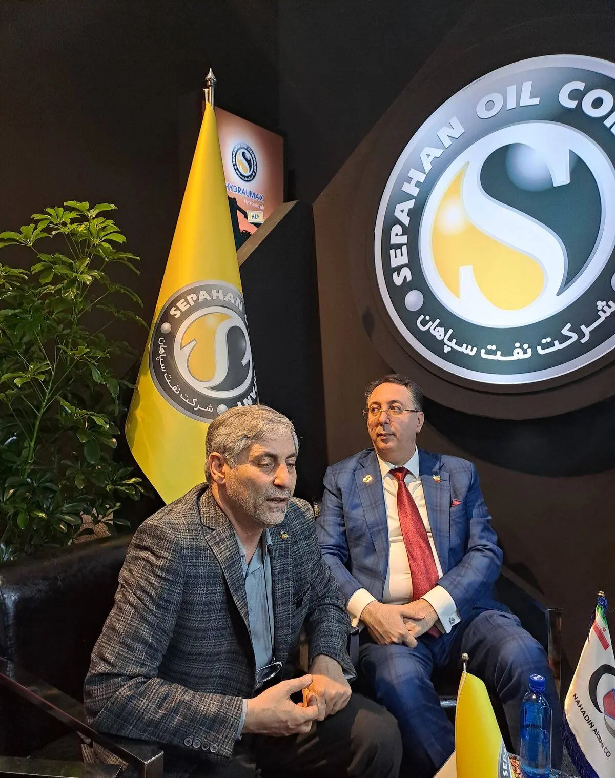 نشست خبری مدیرعامل شرکت نفت سپاهان با خبرنگاران