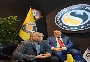 نشست خبری مدیرعامل شرکت نفت سپاهان با خبرنگاران