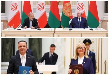 سند همکاری مناطق آزاد ایران و بلاروس امضا شد