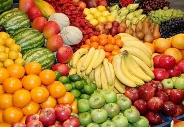 قیمت میوه و تره بار ۹ خرداد ۱۴۰۲