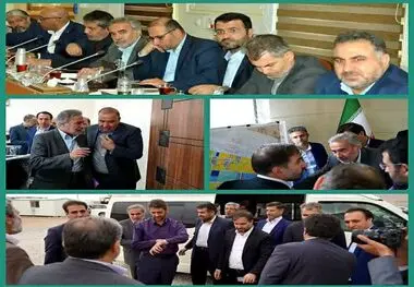 بازدید مدیرکل دفتر بازرسی و دستیار ویژه وزیر راه و شهرسازی از پروژه های نهضت ملی مسکن شهر جدید بهارستان