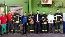 معاون منابع انسانی و امور اجتماعی با کارکنان آتش نشانی و ایمنی فولاد خوزستان دیدار نمود