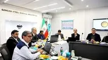 بازدید اعضای هیات مدیره ملی زمین و مسکن از فولاد سنگان


