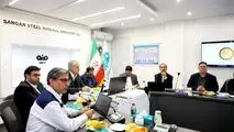 بازدید اعضای هیات مدیره ملی زمین و مسکن از فولاد سنگان

