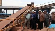 بازدید سرپرست شرکت آلومینای ایران دکتر شه بخش از واحد واسطه سنگین
