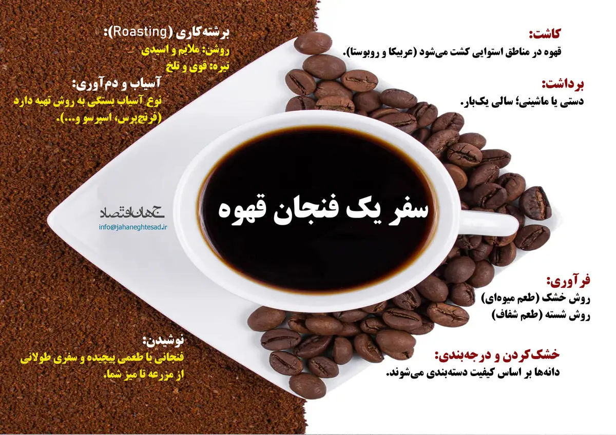 سفر یک فنجان قهوه