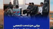 برپایی میز خدمت تخصصی به مناسبت هفته تامین اجتماعی در سیمیدکو

